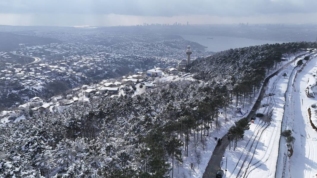 İstanbul tablo gibi! Boğaz gelinlik giydi… 17